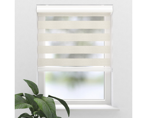 Fenster mit Doppelrollo zur Lichtregulierung