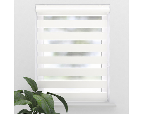 Fenster mit Duo Rollo zur Lichtregulierung