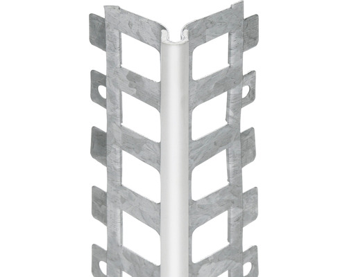 Eckschutzschiene aus Metall und Kunststoff