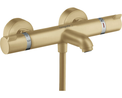 hansgrohe Badewannenarmatur mit Thermostat ECOSTAT COMFORT brushed bronze gebürstet 13114140 hansgrohe Badewannenarmatur mit Thermostat ECOSTAT COMFORT brushed bronze gebürstet 13114140