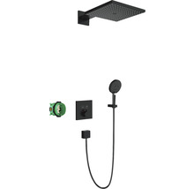 Duschsystem mit Kopfbrause, Handbrause und Thermostat