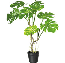 Kunstpflanze Splitphilodendron Höhe: 75 cm grün