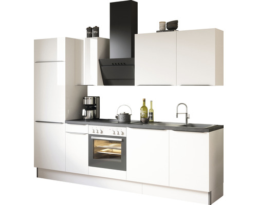 Optifit Küchenzeile mit Geräten Arvid986 270 cm | HORNBACH
