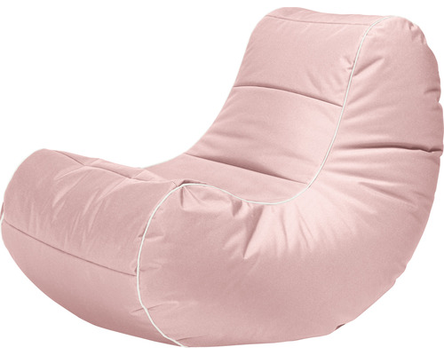 Sitzsessel Outdoor Sitting Point Salsa Scuba ca. 280 Liter altrosa 110x70x60 cm Sitzsack mit Rückenlehne