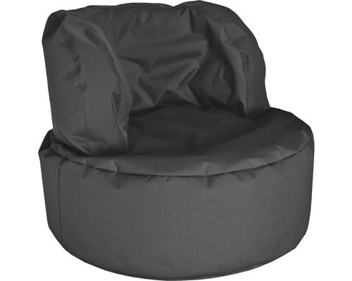 Sitzsessel Outdoor Sitting Point Bebop Scuba ca. 210 Liter anthrazit 85x65 cm Grauer Sessel-Sitzsack für den Innenbereich