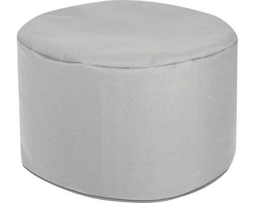 Sitzhocker Outdoor Sitting Point Dotcom Bebop Scuba ca. 60 Liter grau 50x30 cm Runder Hocker aus Stoff