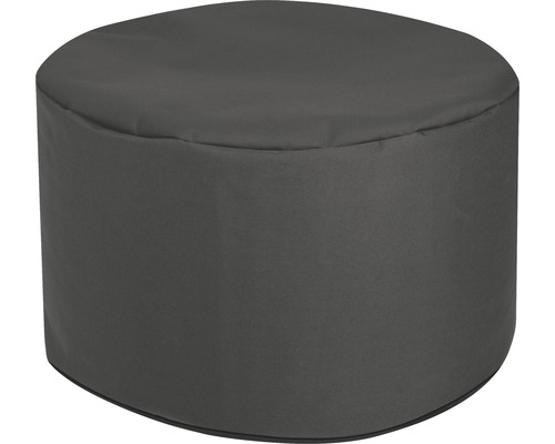 Sitzhocker Outdoor Sitting Point Dotcom Bebop Scuba ca. 60 Liter anthrazit 50x30 cm Grauer runder Hocker