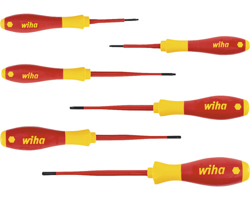 Set mit sechs Wiha Feinmechaniker-Schraubendrehern
