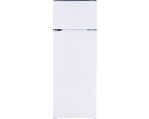 Weißer Kühlschrank mit Gefrierfach