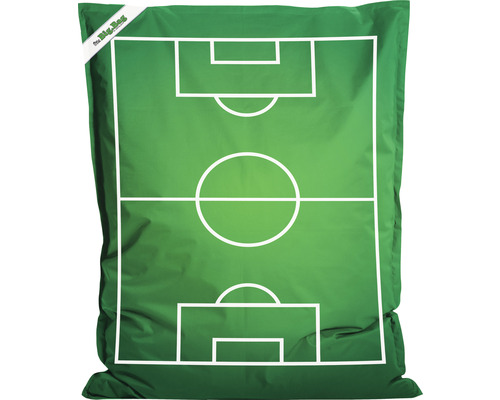 Sitzsack Sitting Point Little Bigbag Soccer grün 125x95x20 cm