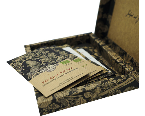 Magic Garden Seeds Samenset für Pak Choi in dekorativer Schachtel