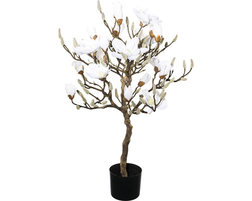 Kunstpflanze Magnolienbaum Höhe: 94 cm grün
