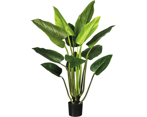 Kunstpflanze Philodendron Höhe: 130 cm grün