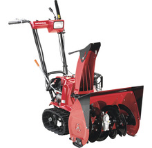 Benzin Schneefräse HONDA HSS 655 T mit griffigen Raupenlaufwerk und Getriebe.