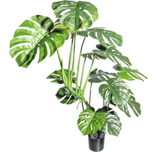 Kunstpflanze Splitphilodendron Höhe: 120 cm grün