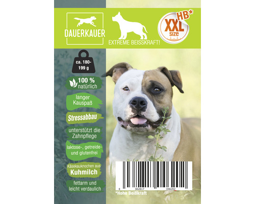 Verpackung von Käse-Kauknochen aus Kuhmilch für Hunde, XXL Größe