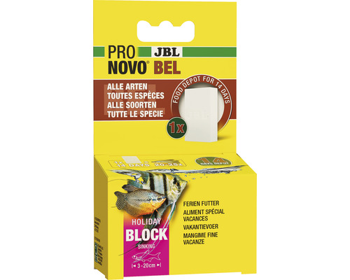 Wochenendfutter JBL PRONOVO BEL HOLIDAY JBL Pro Novo Bel Urlaubsfutter für Aquarienfische