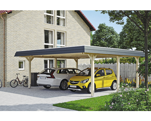 HORNBACH inkl. x Wendland 409 Pfostenanker SKAN | Einzelcarport HOLZ