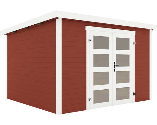 Gartenhaus aus Holz mit Doppeltür