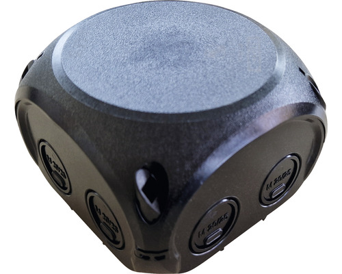 Abzweigdose aus Kunststoff mit Einführungen