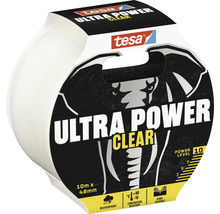 Tesa Ultra Power Clear Klebeband, 10 Meter mal 48 Millimeter