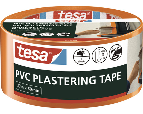Tesa PVC Putzband, 33 m x 50 mm