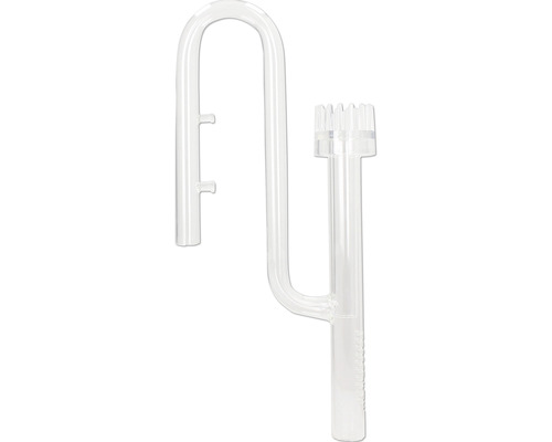 Aquarium Zubehör Glas Ein-/Auslass AMAZING AQUA Lily + Skimmer 16/22 mm transparent Glasware für Aquarienfilter