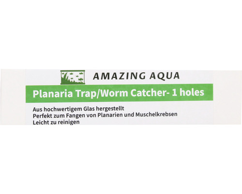 Amazing Aqua Planarienfalle und Wurmfänger mit einem Loch