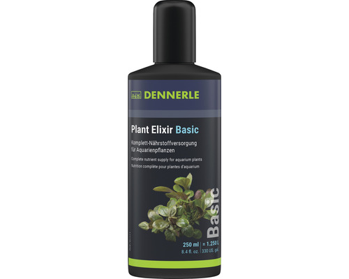 Aquariumpflanzendünger Dennerle Plant Elixir Basic, 250ml flüssig Dennerle Plant Elixir Basic für Aquarienpflanzen, 250 ml Flasche