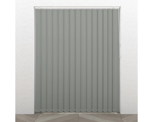 Soluna Lamellen-Set Line grau 40x260 cm
