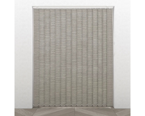 Soluna Lamellen-Set Beijing grau 40x260 cm