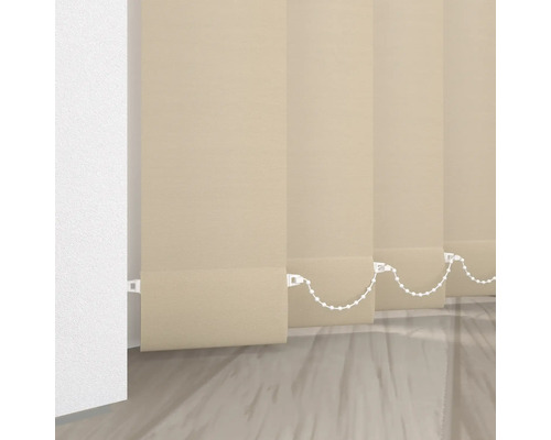 Vertikale Jalousie mit Kettenzug