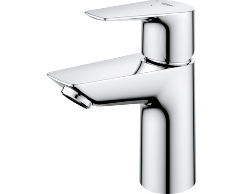 GROHE QUICKFIX Start Waschtischarmatur Chrom - Mit 28 Mm Keramikkartusche, Schnellmontage, 165 Mm