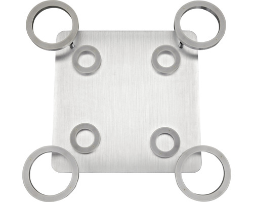 Montageplatte mit Dichtungsringen