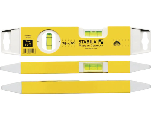 Stabila Wasserwaage, 25 cm Länge