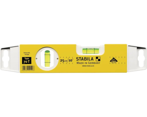 Stabila Wasserwaage Typ 70 T, 25 cm