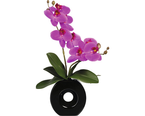 Kunstpflanze Phalaenopsis Höhe: 35 cm lila