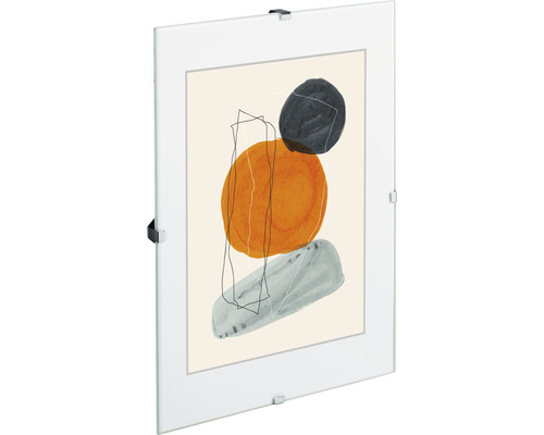 Glasrahmen mit Bild