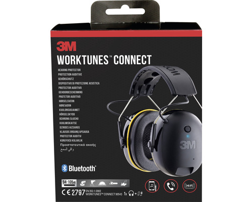 3M Worktunes Connect Gehörschutzkapsel in Verpackung