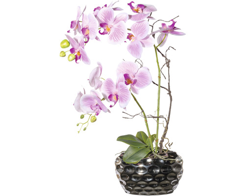 Kunstpflanze Phalaenopsisarrangem Höhe: 55 cm rosa | HORNBACH