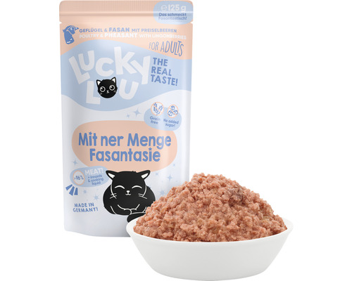 Lucky Lou Katzenfutter mit Geflügel und Fasan