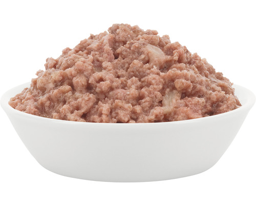 Schale mit Tierfutter