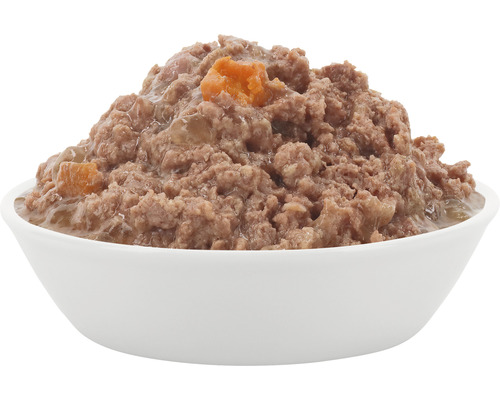 Nassfutter für Haustiere in einer Schüssel