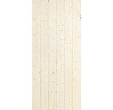 Schiebetür-Komplettset Barn Door Motiv X Fichte 79x210 cm inkl.  Türblatt,Schiebetürbeschlag und Griff-Set - HORNBACH