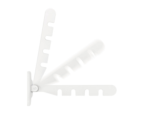 Wäschetrockner zur Wandmontage mit ausklappbaren Armen