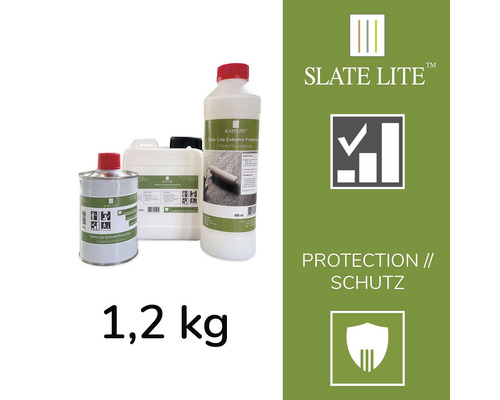 Slate-Lite zweikomponentige Schutzversiegelung Extreme Protection 1,2 kg