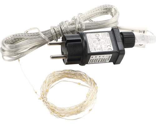LED-Lichterkette mit Netzteil