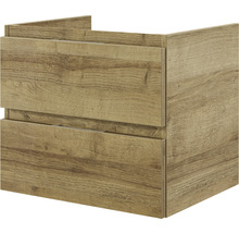 Waschbeckenunterschrank mit zwei Schubladen im Holzdesign
