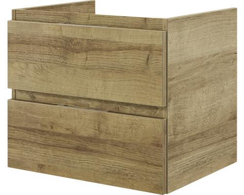 Waschbeckenunterschrank mit zwei Schubladen im Holzdesign