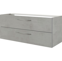 Waschtischunterschrank Pelipal Xpressline 4035 BxHxT 116 x 48,2 cm x 43,5 cm Frontfarbe grau 4035.031101